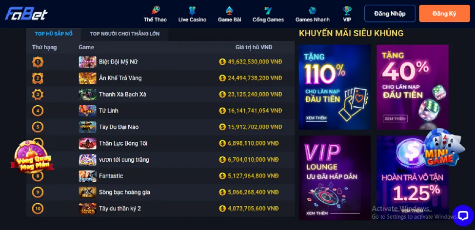 Tham gia chương trình VIP 7clubs link ngay hôm nay